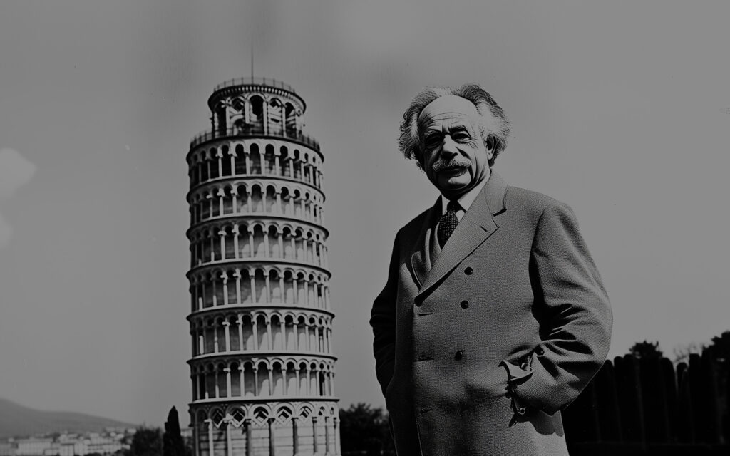 torre de pisa albert einstein